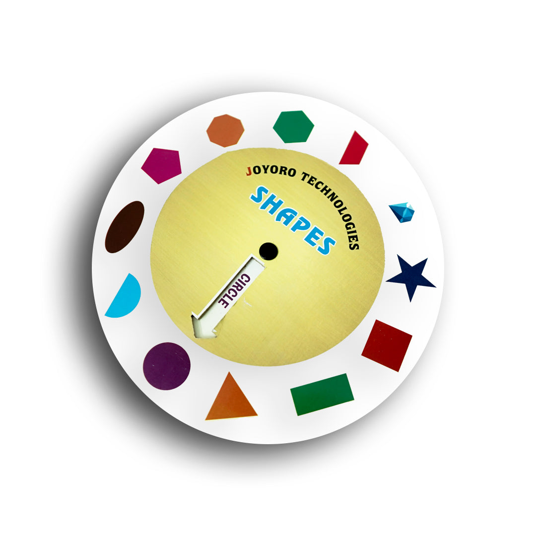Shapes Learning Wheel – A Fun and Interactive Way to Explore Shapes!