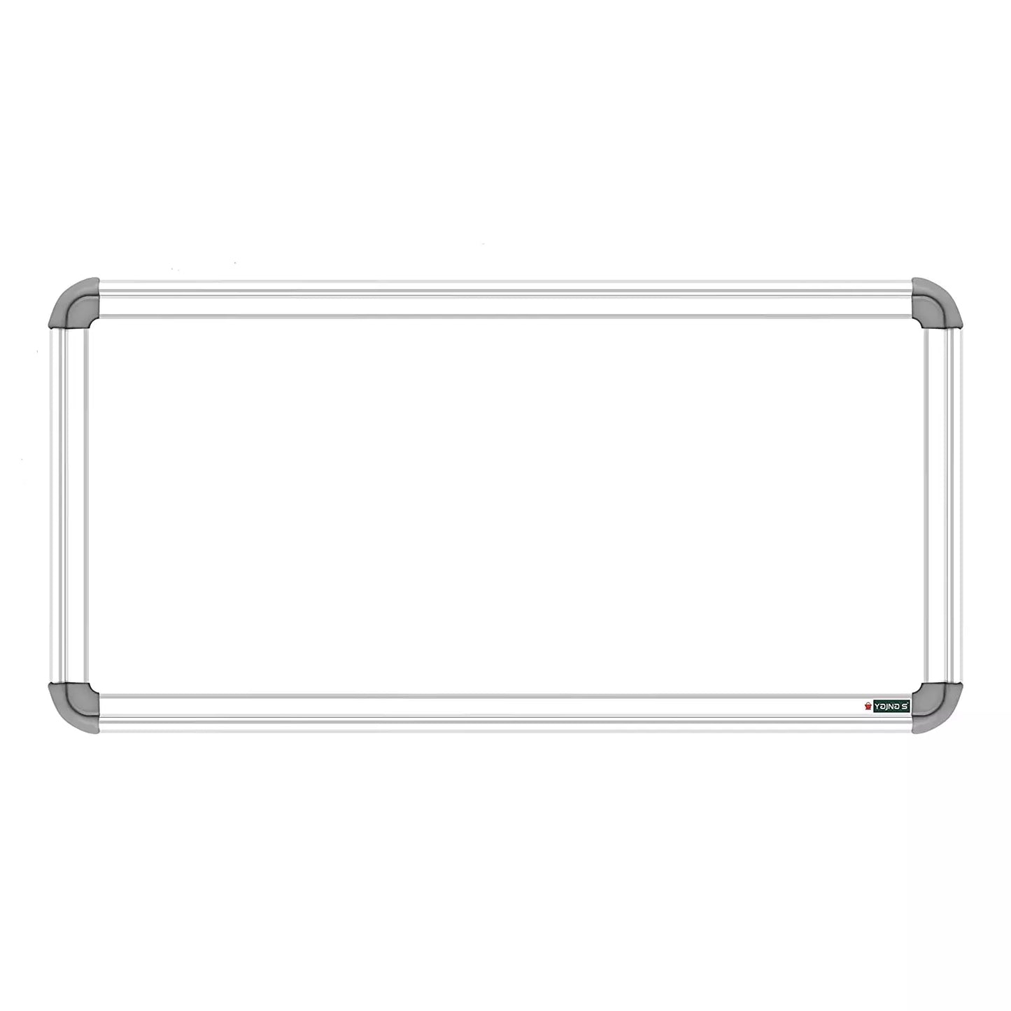 Non Magnetic 60.96 x 30.48 cm (2x1 Feet) Double Sided White Board and Chalk Board Both Side Writing Board