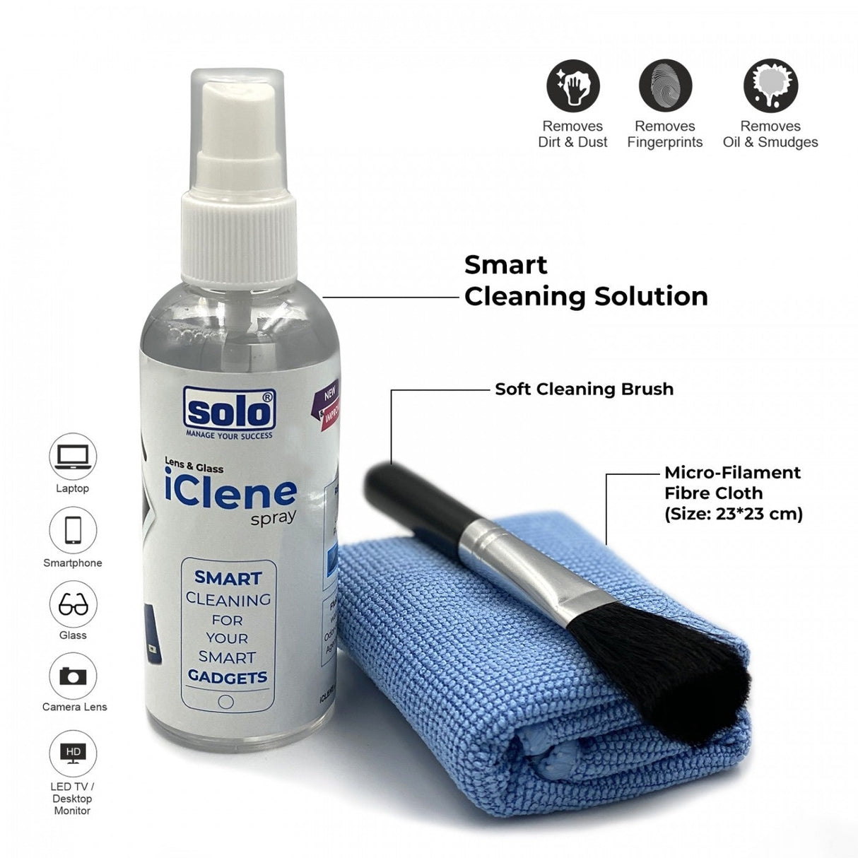 Solo Lens & Glass Icelene Cleaning Kit