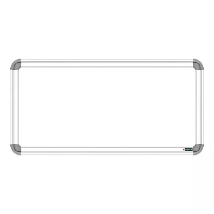Non Magnetic 60.96 x 30.48 cm (2x1 Feet) Double Sided White Board and Chalk Board Both Side Writing Board